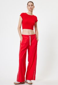 Koton SHORT SLEEVE - T-shirt basic - red