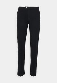 Ron Dorff - PIQUÉ TENNIS - Pantalon classique - black - 3