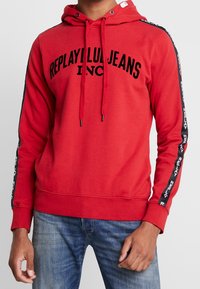 Replay Bluza z kapturem