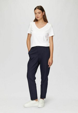 s.Oliver, S.OLIVER DAMEN T-SHIRT V-AUSSCHNITT | 2ER PACK - T-Shirt basic - weiß