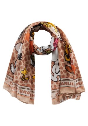 PEANUTS MIT SNOOPY CO - Schal - braun