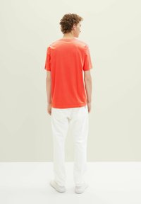 TOM TAILOR DENIM T-shirt con stampa - plain red