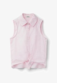 Ausgewählt, weiß y stampa righe bianco rosa