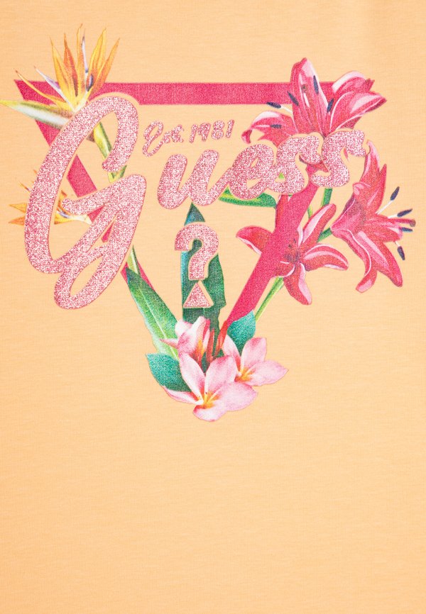 JUNIOR  - Print T-shirt - tangerine sorbet3