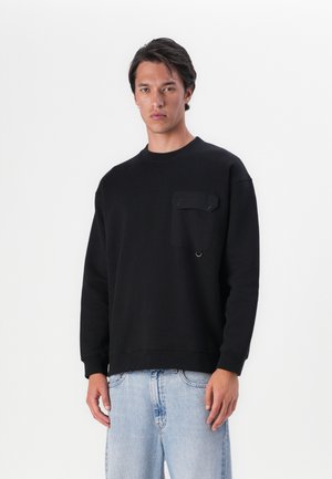 Barbour LEAZES CREW NECK  - Sweatshirt - black