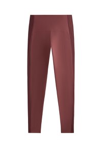 COMFORTLUX HIGH-RISE ANKLE LENGTH RIB - Pajkice - bordeaux