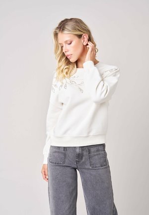 DEELUXE, DEELUXE ORIGINAL SCHWEISS DAMIENA - Sweater - altweiß