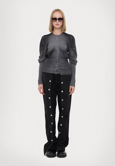 Stieglitz DUAN JEANS - Straight leg jeans - black