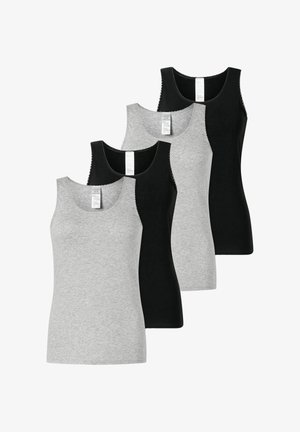 4 PACK - Caraco - schwarz/grau