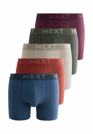 5 PACK - Boxers - rich red blue purple