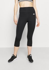 adidas Performance 3/4 sportovní kalhoty - black