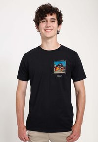 Henry Tiger SKATEBOARD MAGAZINE PHOTO - T-shirt con stampa - black