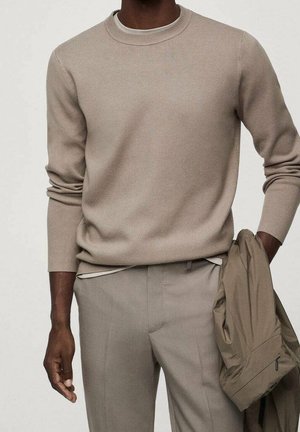 Strickpullover - beige