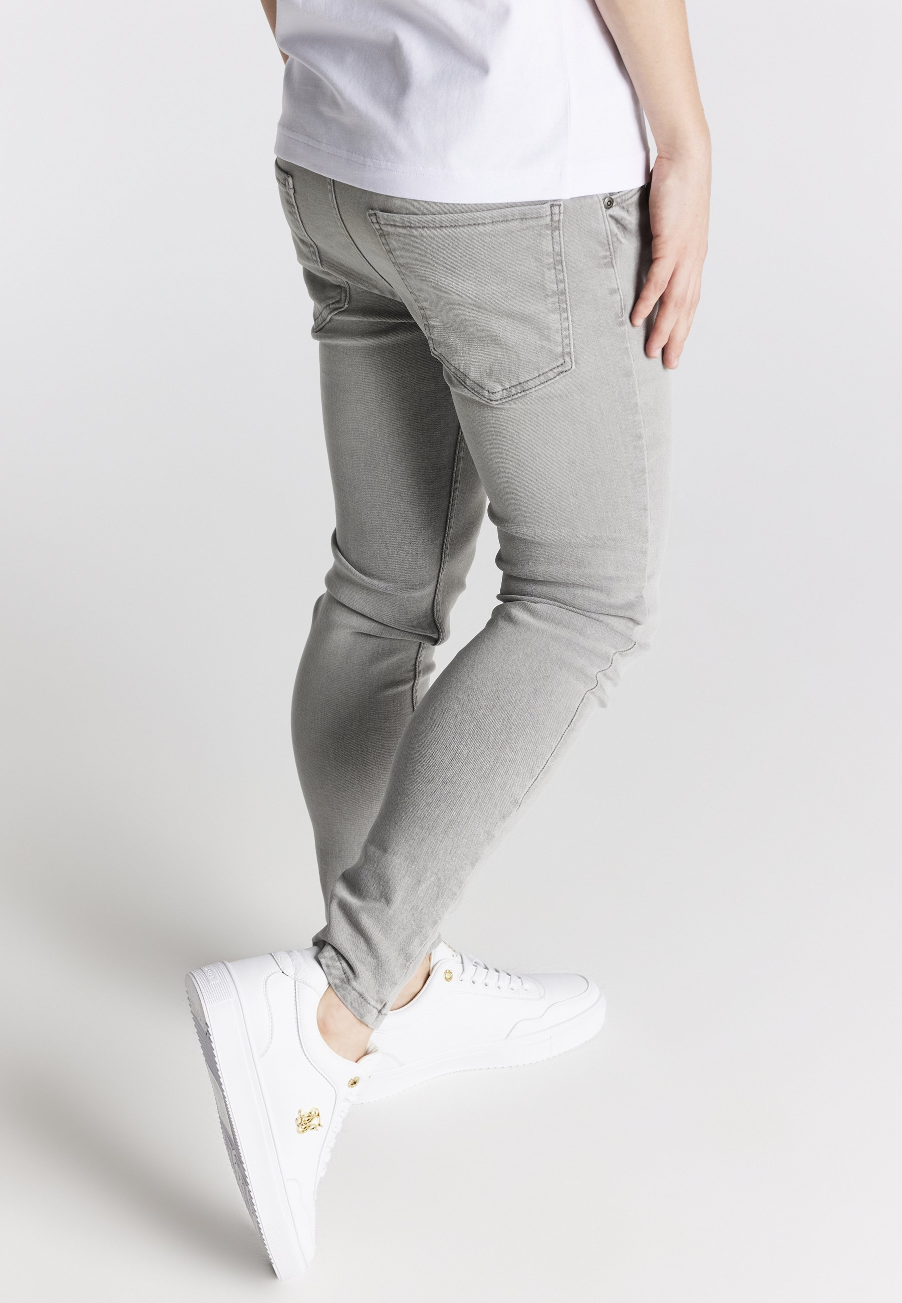SIKSILK Jeans Skinny Fit - grey 
