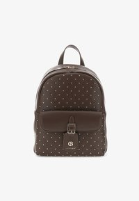 CAFèNOIR Zaino Donna in Ecopelle a 3 Scomparti con Dettagli Maculati - WO0301 - Latini Sport CAFèNOIR Zaino Donna in Ecopelle a 3 Scomparti con Dettagli Maculati - WO0301 - Latini Sport