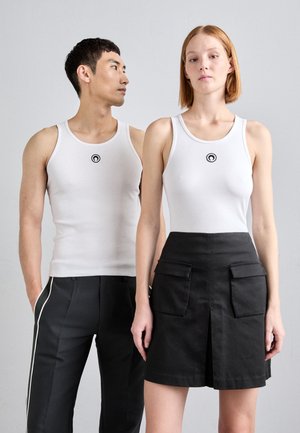 MOON TANK UNISEX - Débardeur - white
