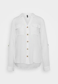 VMBUMPY SHIRT NEW - Košilová halenka  - snow white