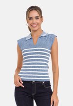 Cipo & Baxx ÄRMELLOSES - Blouse - blue - Zalando.de