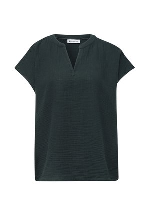 Street One, Bluse - pine grove green