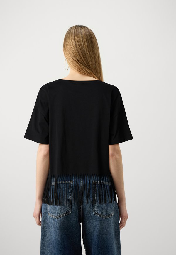 NMKEYLA FRINGE ONECK - Print T-shirt3