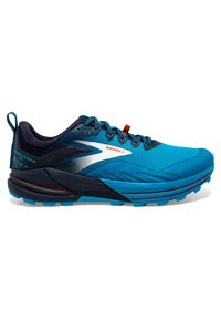 Brooks CASCADIA 16 - Löparskor terräng - peacoat atomic blue rooibos
