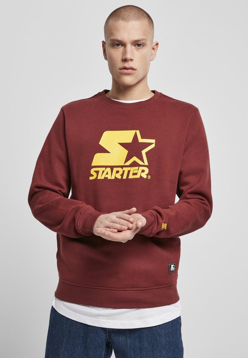 Starter LOGO CREWNECK - Mikina - port
