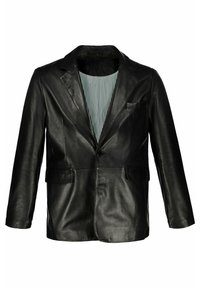 SOFT - Lederjacke - black