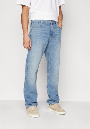 Karl Lagerfeld Jeans STRAIGHT DENIM - Pieguloša piegriezuma džinsi - vintage washed blue