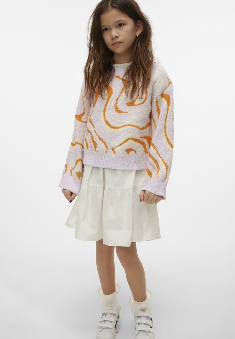 VERO MODA Girl Pulóver - lavender fog
