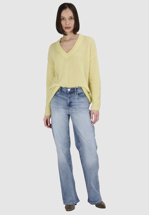 PULLOVER V-NECK AMARA - Strickpullover - blondie