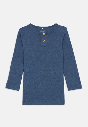 NMMKAB - T-shirt à manches longues - vintage indigo