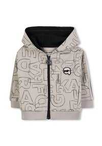 KARL LAGERFELD KIDS SET - Sweatjacke - sand