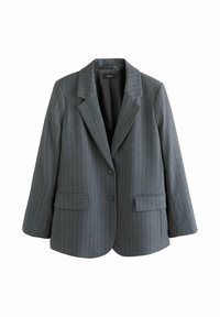 STRIPE SINGLE BREASTED - Blazer - grey
