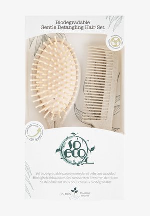 SO ECO BIODEGRADABLE GENTLE DETANGLING HAIR SET - Hårsæt - stone