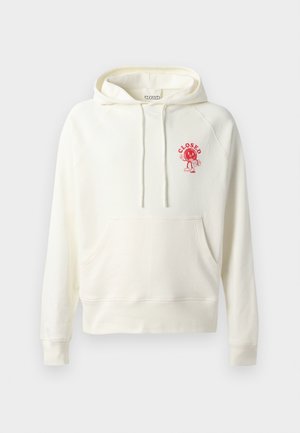 CLOSED PRINTED HOODIE - Sweatshirt - ivory