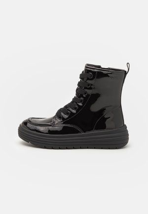 Geox, Bottines à lacets - black