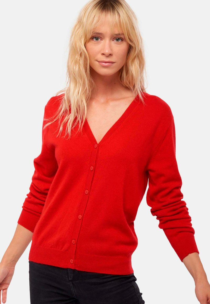 Mahogany TALINE-FIRST - Gilet - chilli red