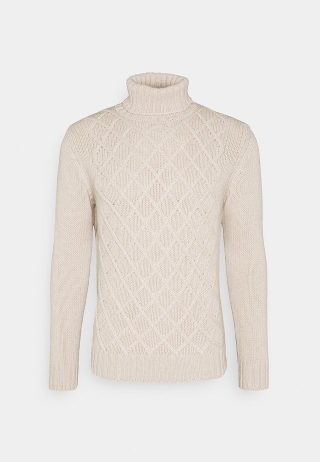 Strikkegenser - off white
