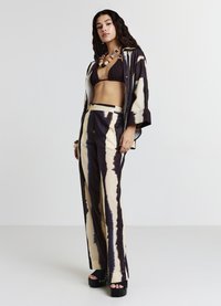Calliope Stoffhose - var marrone