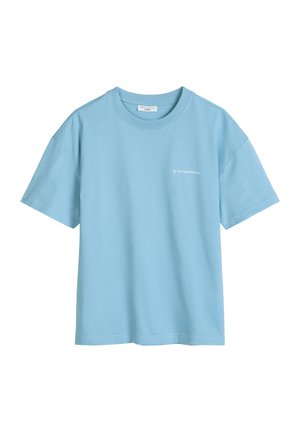 Marc O'Polo DENIM, T-SHIRT, SSL, PLACED PRINTS, RELAXED FIT - T-shirt print - blue dawn