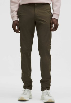ABC SLIM-FIT 32" L *WARPSTREME  - Stoffhose - olive brown