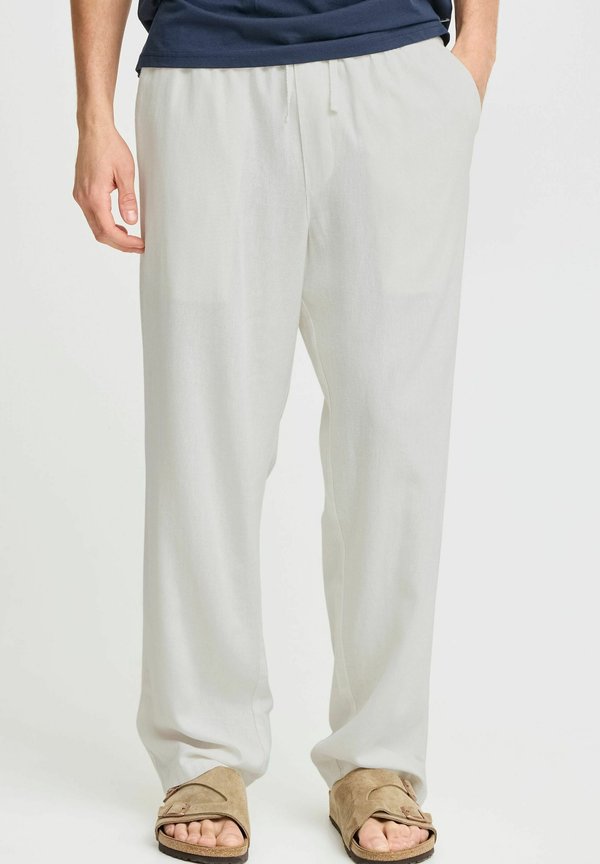SDALANN LINEN MIX STRAIGHT FIT - Tracksuit bottoms