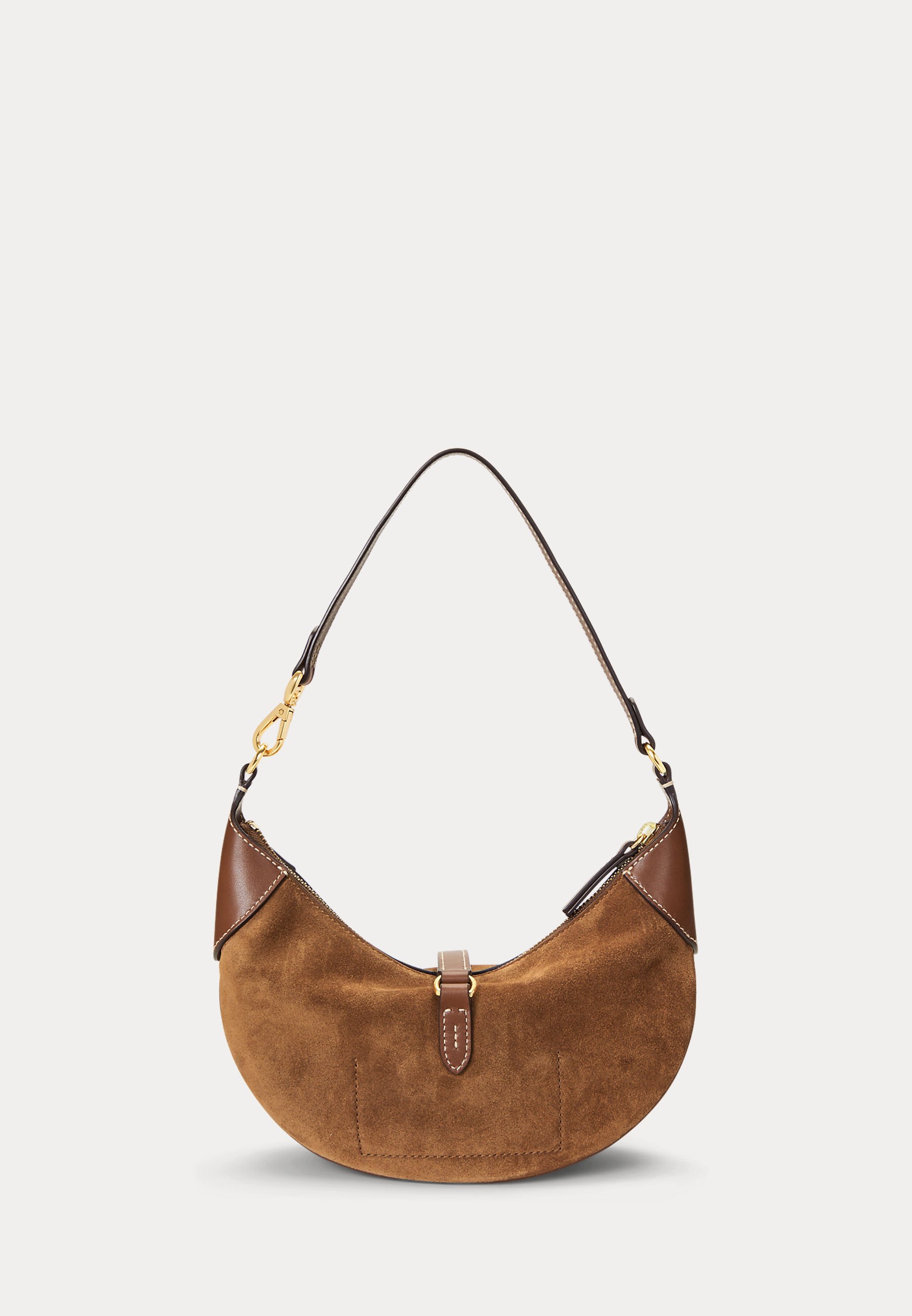 Polo Ralph Lauren POLO ID SUEDE MINI SHOULDER BAG - Geantă de mână