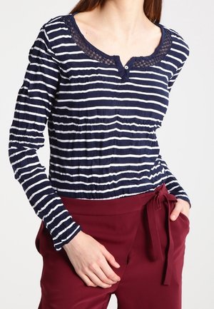 TOM TAILOR T-shirt à manches longues - dark blue