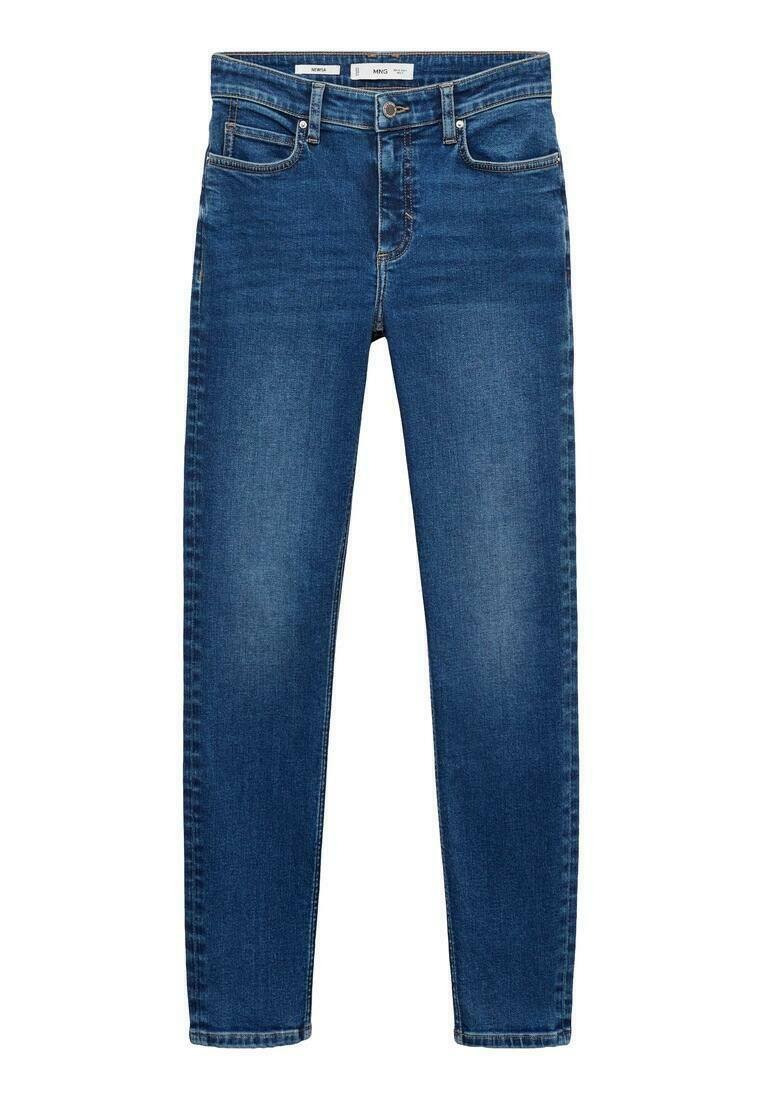 Mango Slim fit jeans donkerblauw Mango Slim fit jeans donkerblauw
