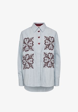 Nümph, NUDITTY SHIRT - Chemisier - floaty blue
