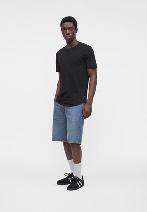 Jack & Jones, JJENOA TEE 3 PACK - T-shirts basic - white/black