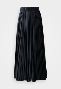 Nike Sportswear PLEATD Jupe longue black/sail/off noir/noir