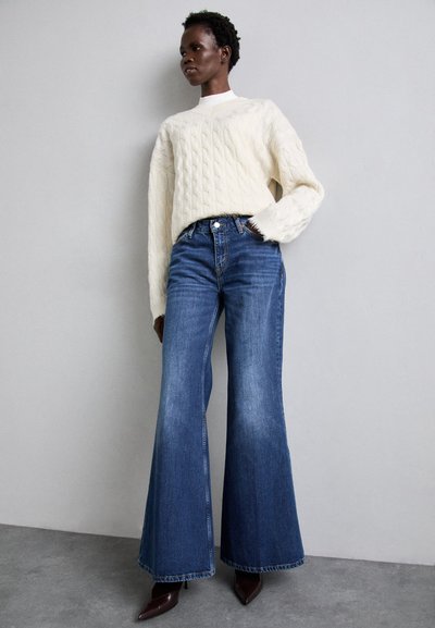 RE/DONE BAGGY FLARE - Blugi evazați - monterey fade