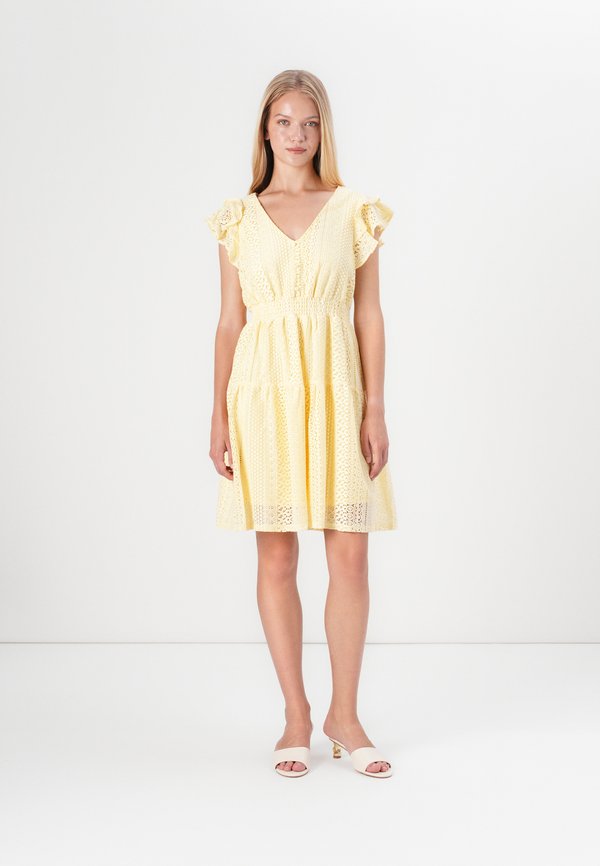 VMHONEY V NECK SHORT DRESS - Day dress - anise flower